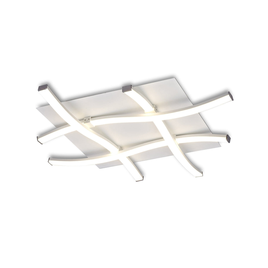 Mantra M6004K Nur Blanco Ceiling 34W LED Dimmable White/Frosted Acrylic