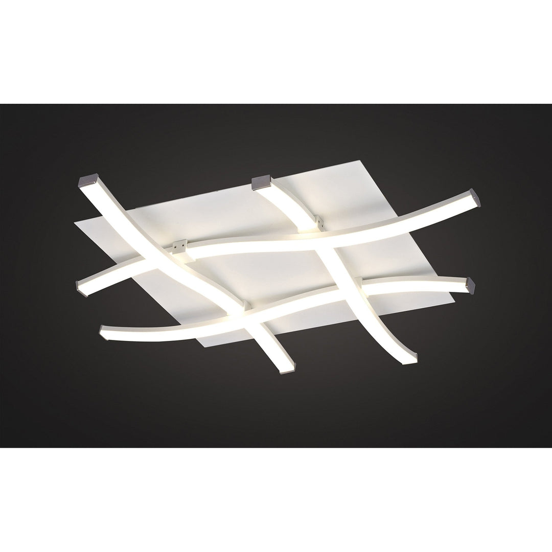 Mantra M6004K Nur Blanco Ceiling 34W LED Dimmable White/Frosted Acrylic