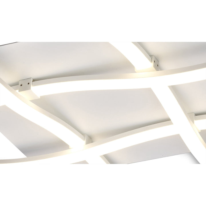 Mantra M6004K Nur Blanco Ceiling 34W LED Dimmable White/Frosted Acrylic