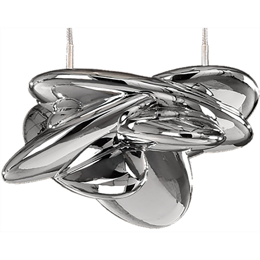 Mantra M5904 Nido Pendant 25cm Round LED Polished Chrome