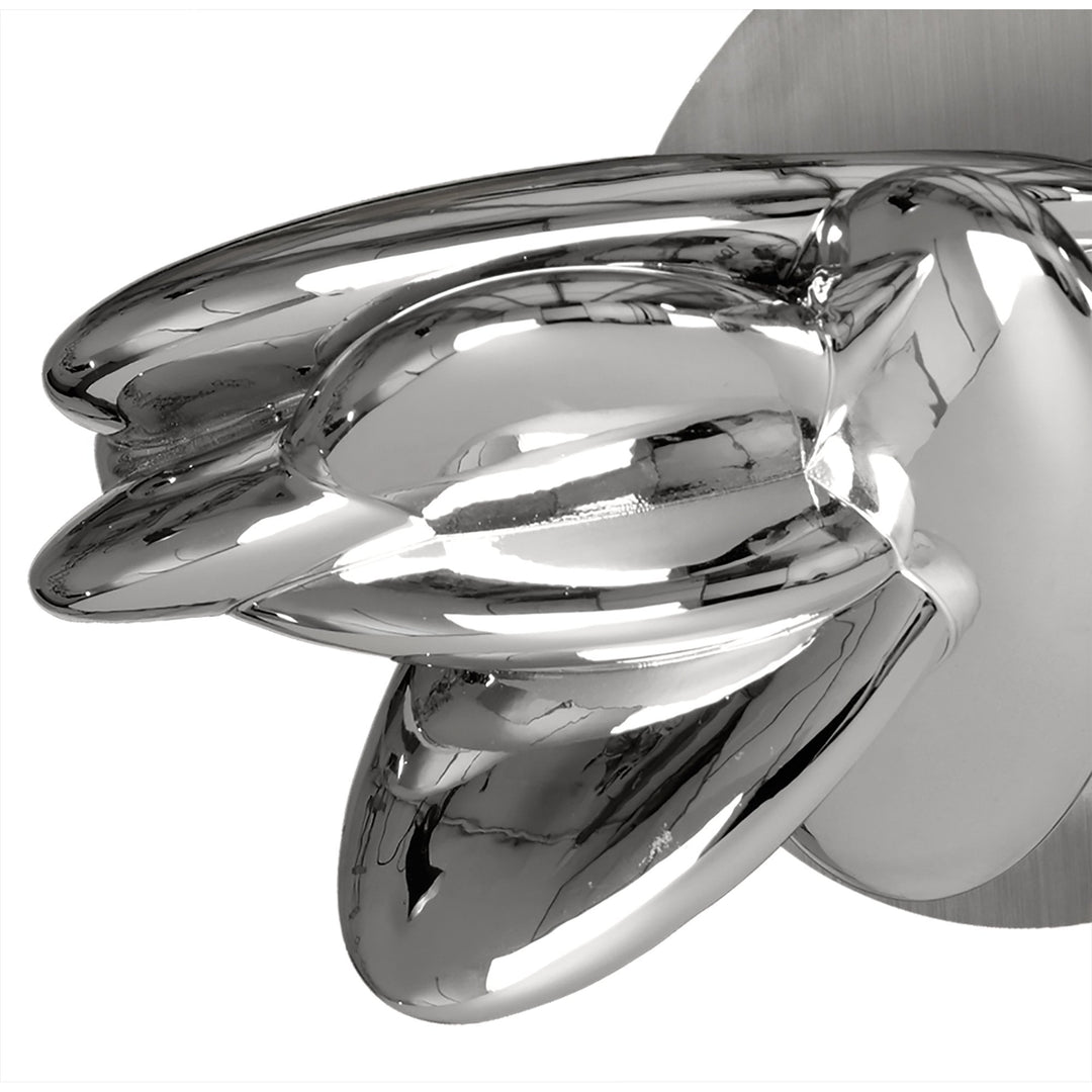 Mantra M5905 Nido Wall Light LED Polished Chrome