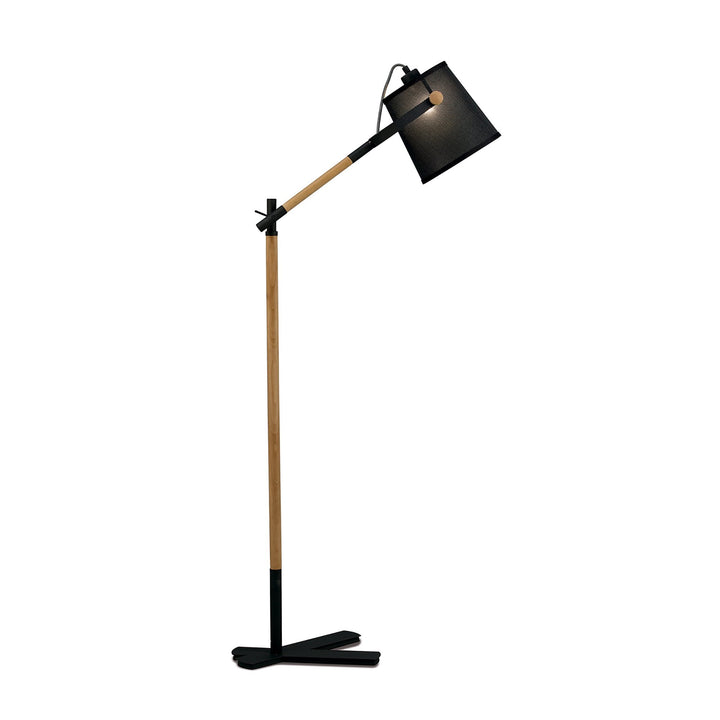 Mantra M4921 Nordica Floor Lamp With Black Shade