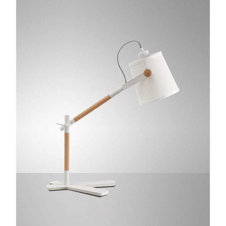 Mantra M4922 Nordica Table Lamp With White Shade