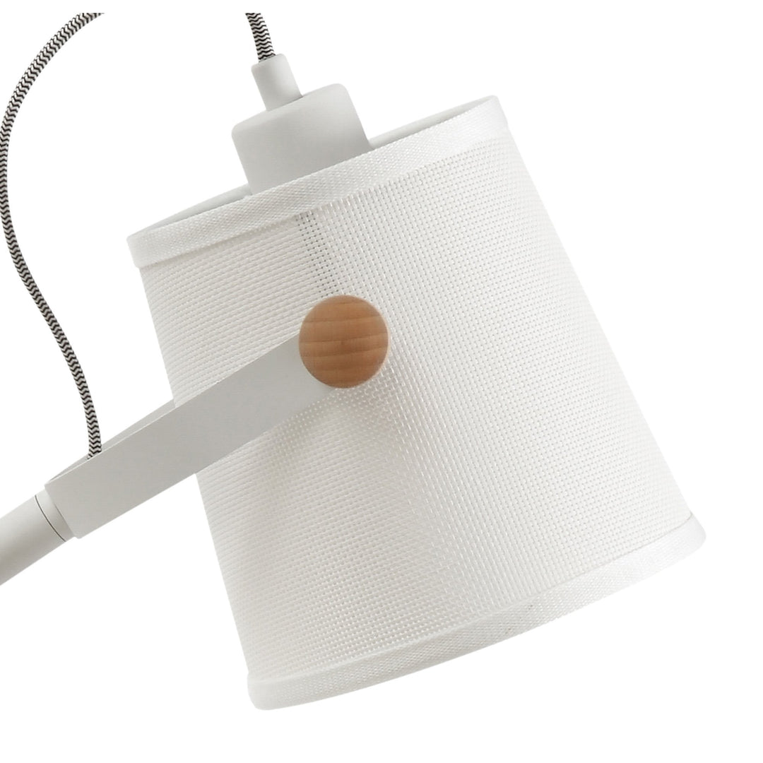 Mantra M4922 Nordica Table Lamp With White Shade