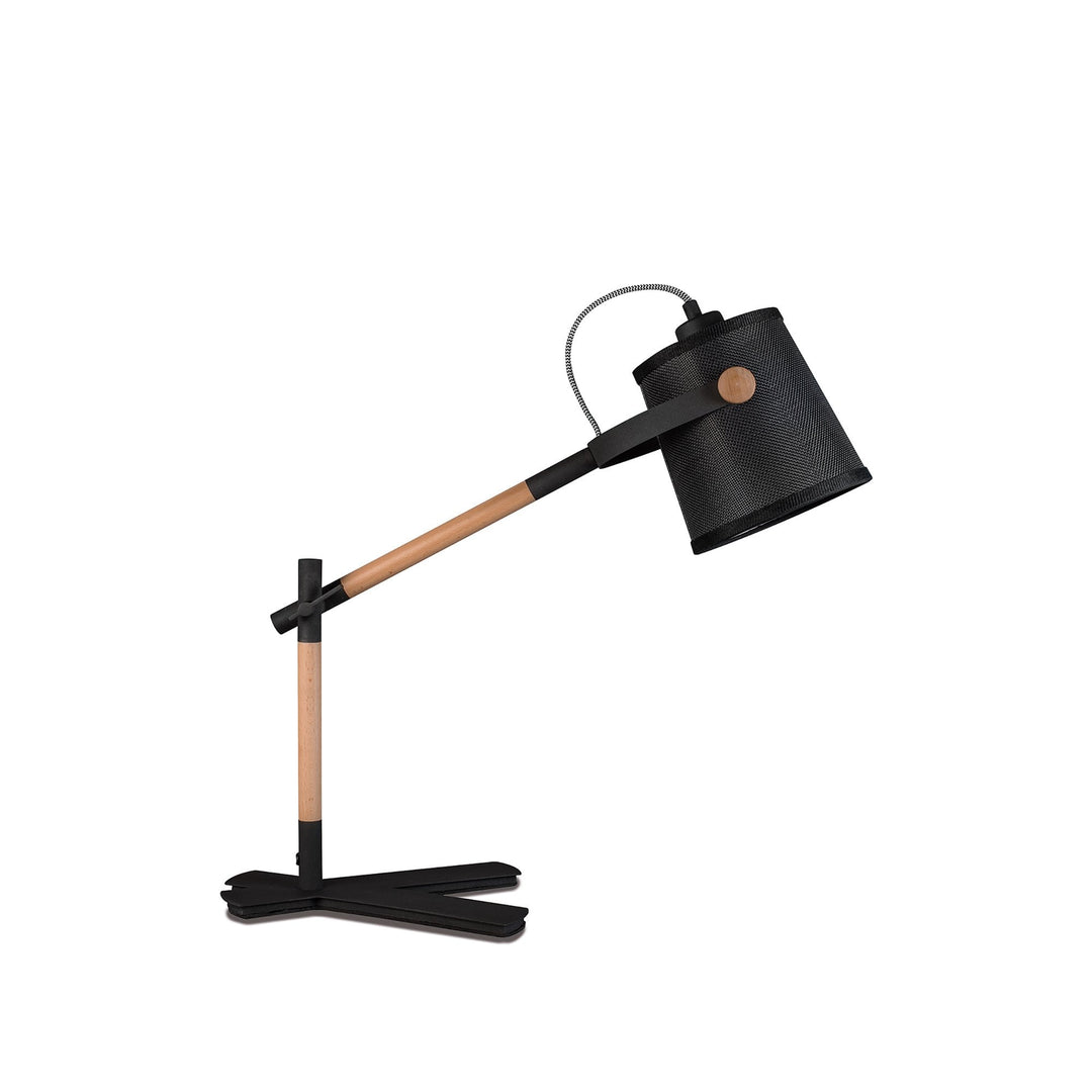 Mantra M4923 Nordica Table Lamp With Black Shade