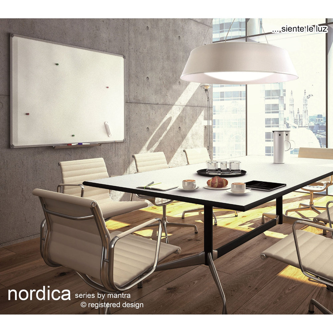 Mantra M4963 Nordica Ceiling LED With Ivory White Shade