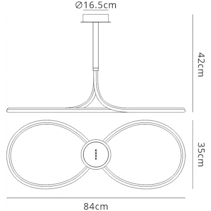 Mantra M6601 Nur II Ceiling LED Chrome