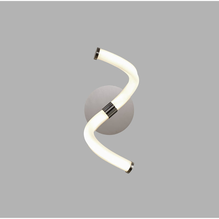 Mantra M6603/S Nur II Switched Wall Lamp 12W LED Chrome