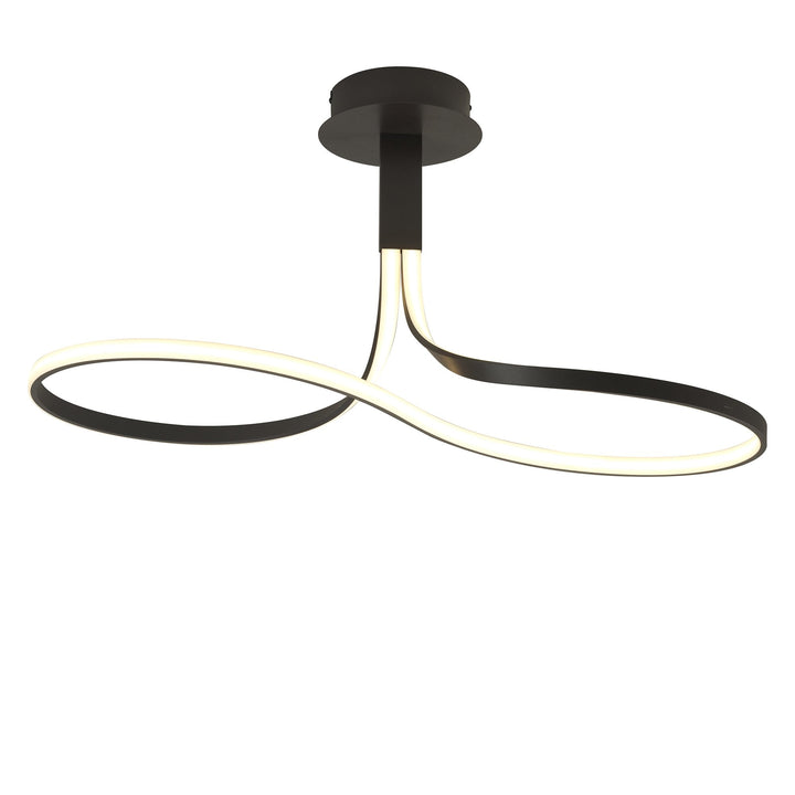 Mantra M5360 Nur Brown Oxide Semi Ceiling LED Frosted Acryli cBrown Oxide