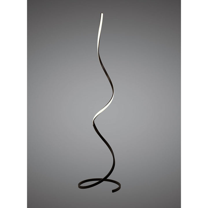 Mantra M5805 Nur BR XL Floor Lamp LED Dimmable Frosted Acrylic Brown Oxide