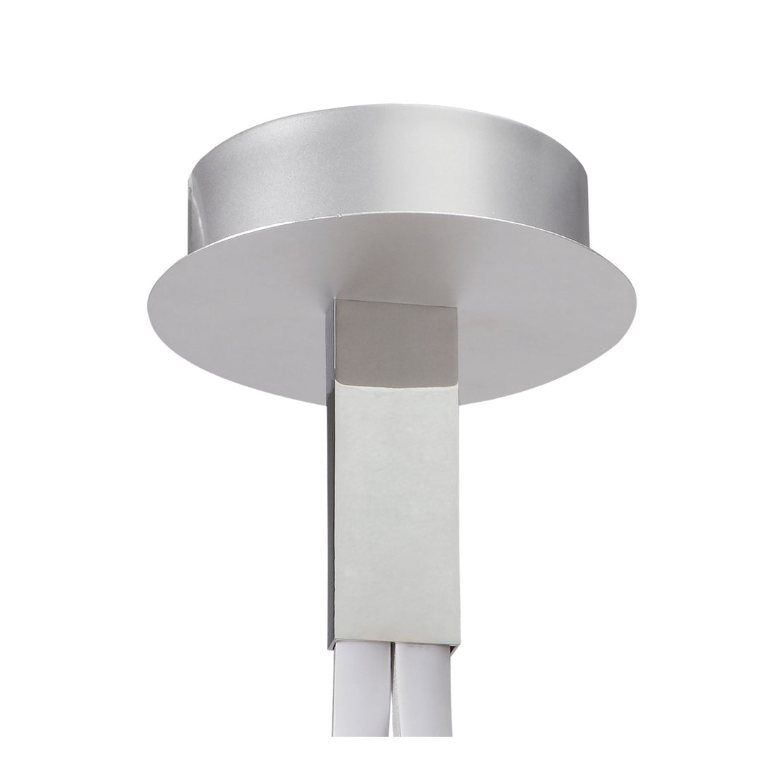 Mantra M4980 Nur Semi Ceiling LED Silver