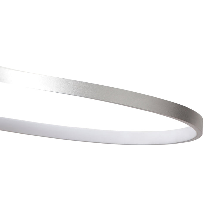 Mantra M4980 Nur Semi Ceiling LED Silver