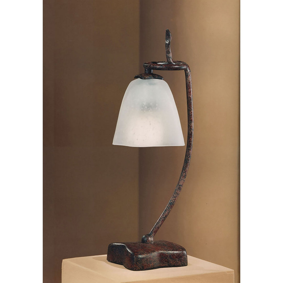Mantra M2007 Oberture Table Lamp 1 Light E14 Brown/Black Oxide