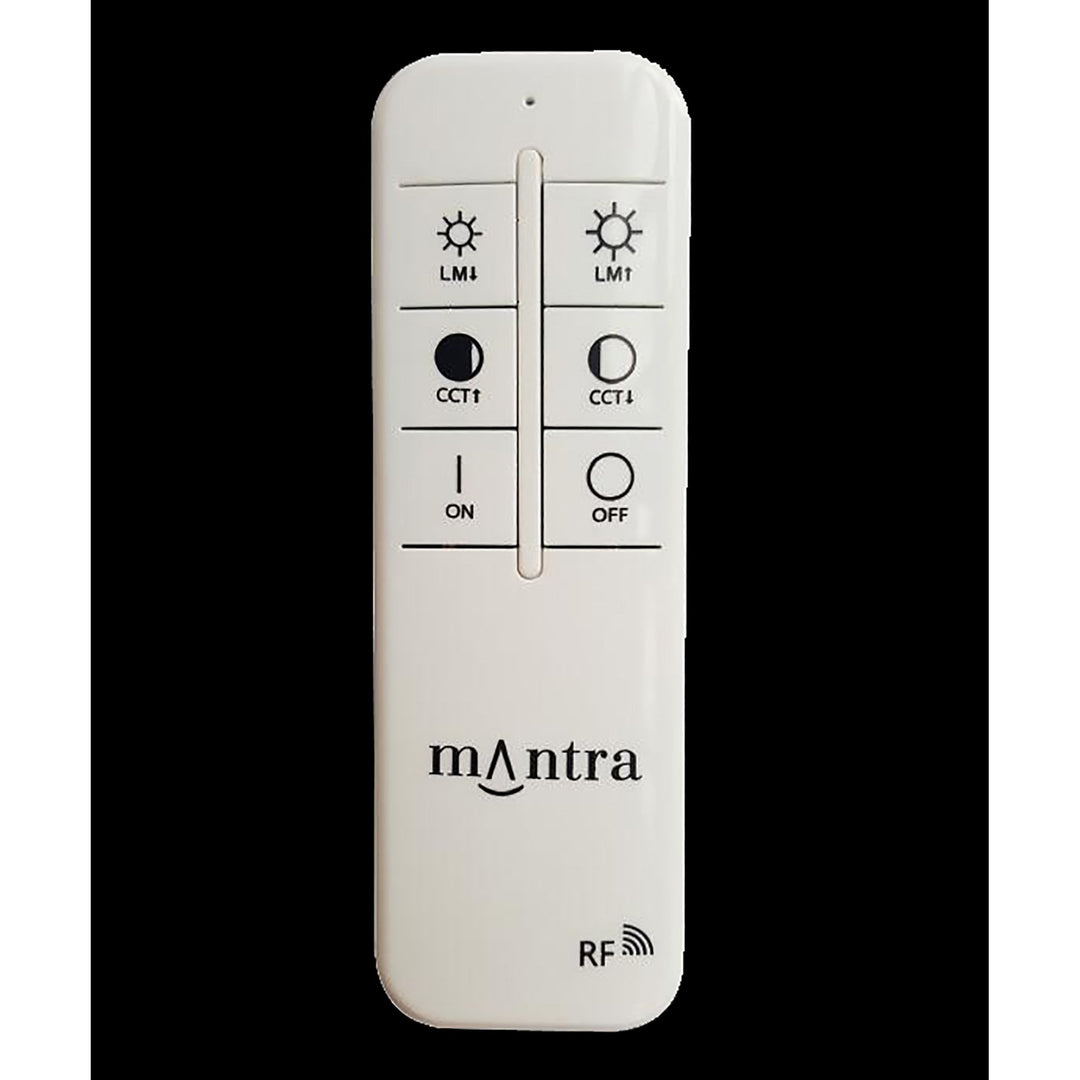 Mantra M6235 Opera Flush Fitting 41cm Round 24W LED White Remote Control