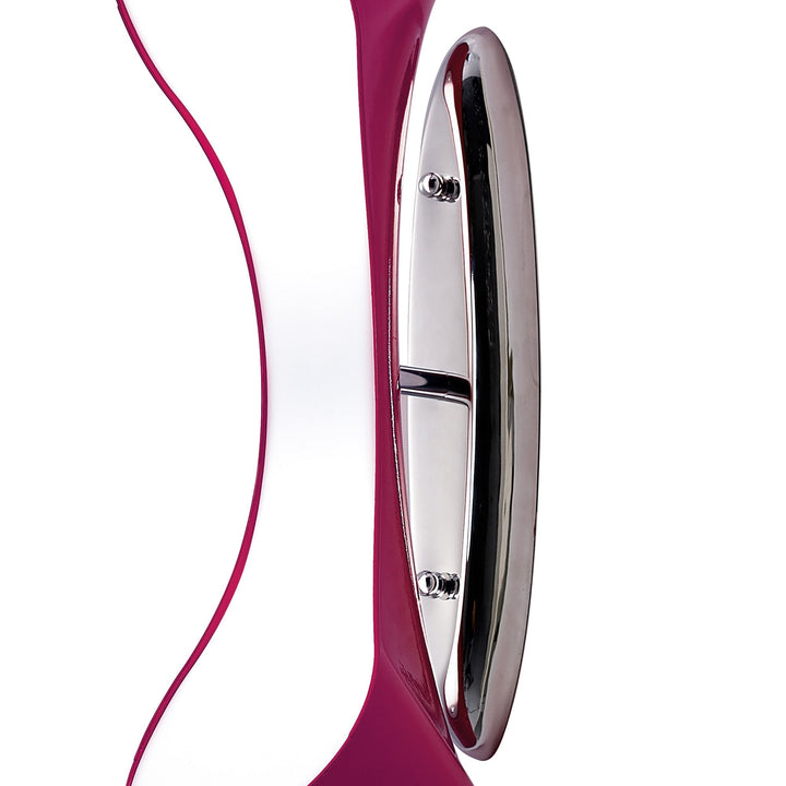 Mantra M1544/PU Ora Wall Lamp 2 Light E27 Gloss Purple/White Acrylic/Polished Chrome