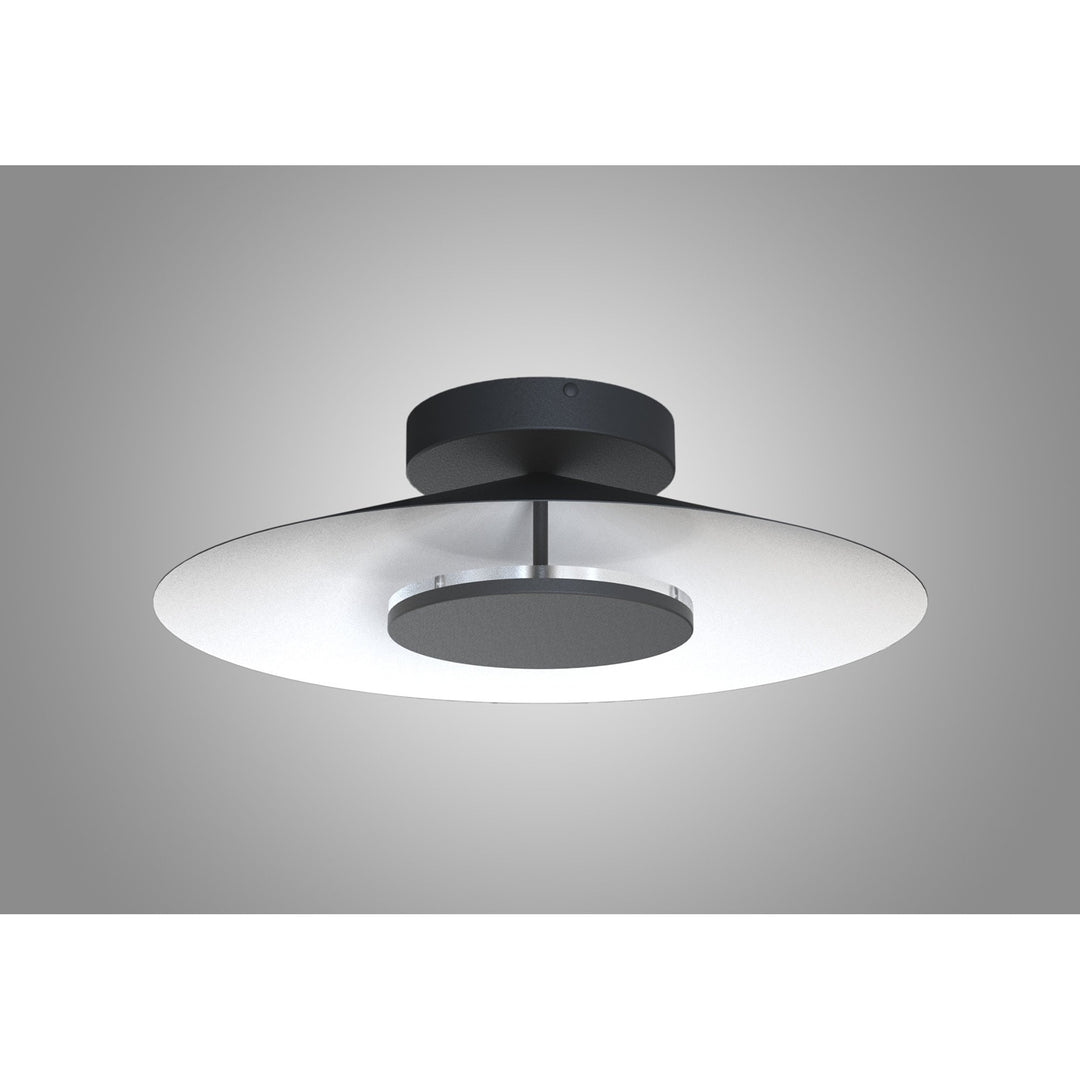 Mantra M8128 Orion Ceiling 55cm Round 24W LED White/Black