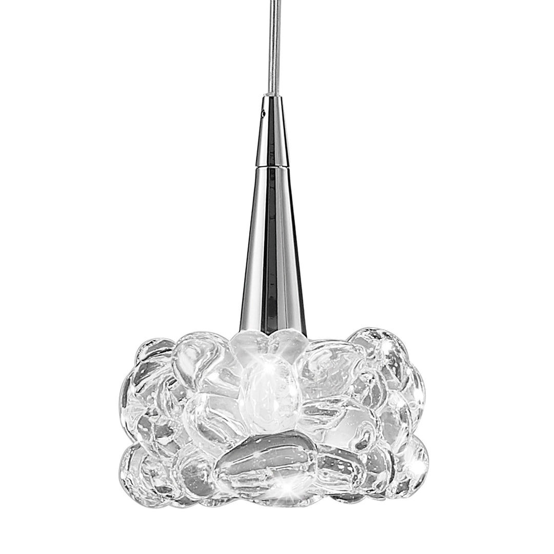 Mantra M3922 O2 Pendant 3 Light Polished Chrome