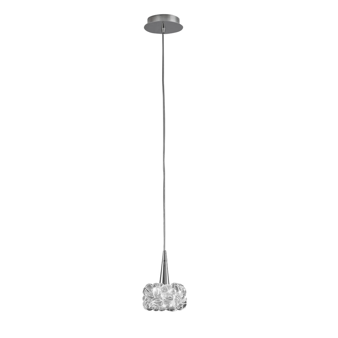 Mantra M3923 O2 Pendant 1 Light Small Polished Chrome