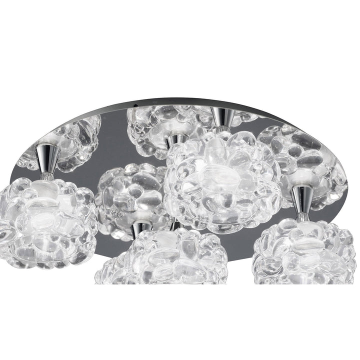 Mantra M3924 O2 Ceiling 5 Light Polished Chrome