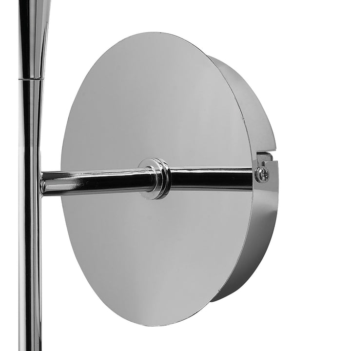 Mantra M3927/S O2 Wall Lamp Switched 1 Light Polished Chrome