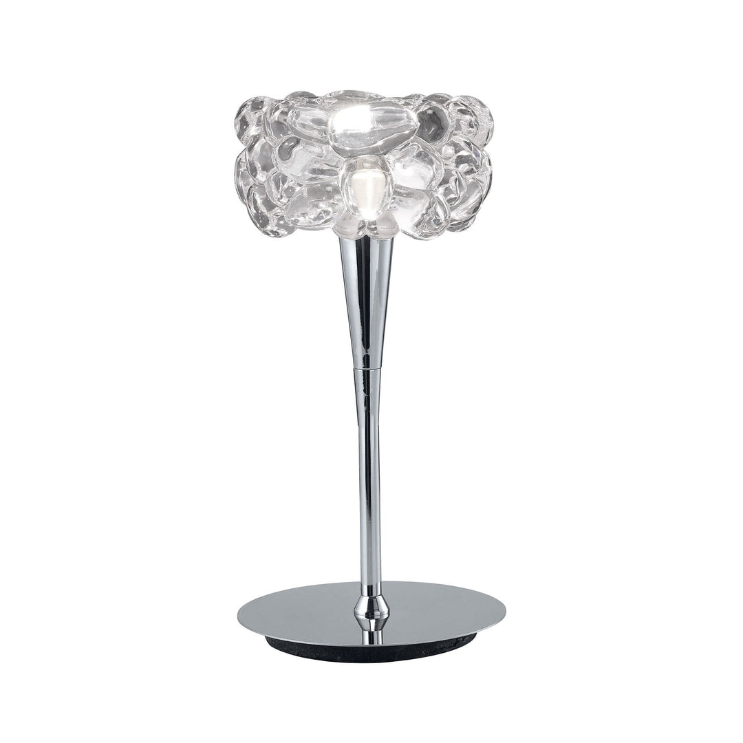 Mantra M3928 O2 Table Lamp 1 Light Polished Chrome