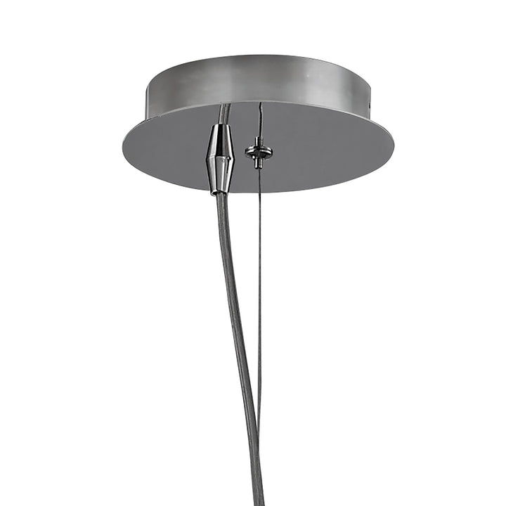 Mantra M3933 O2 Pendant 1 Light Large Polished Chrome