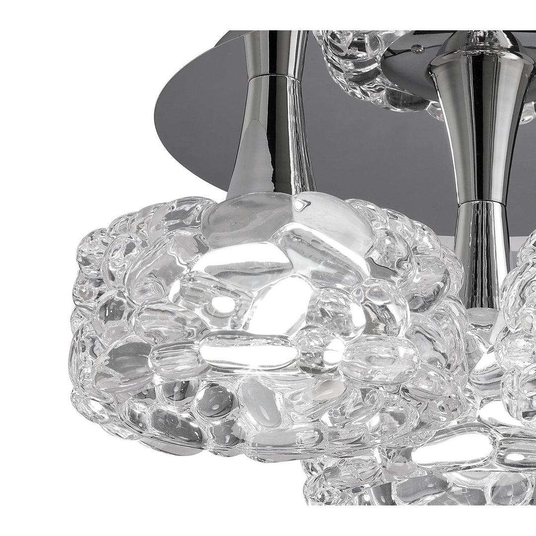 Mantra M3935 O2 Ceiling 3 Light Large Polished Chrome