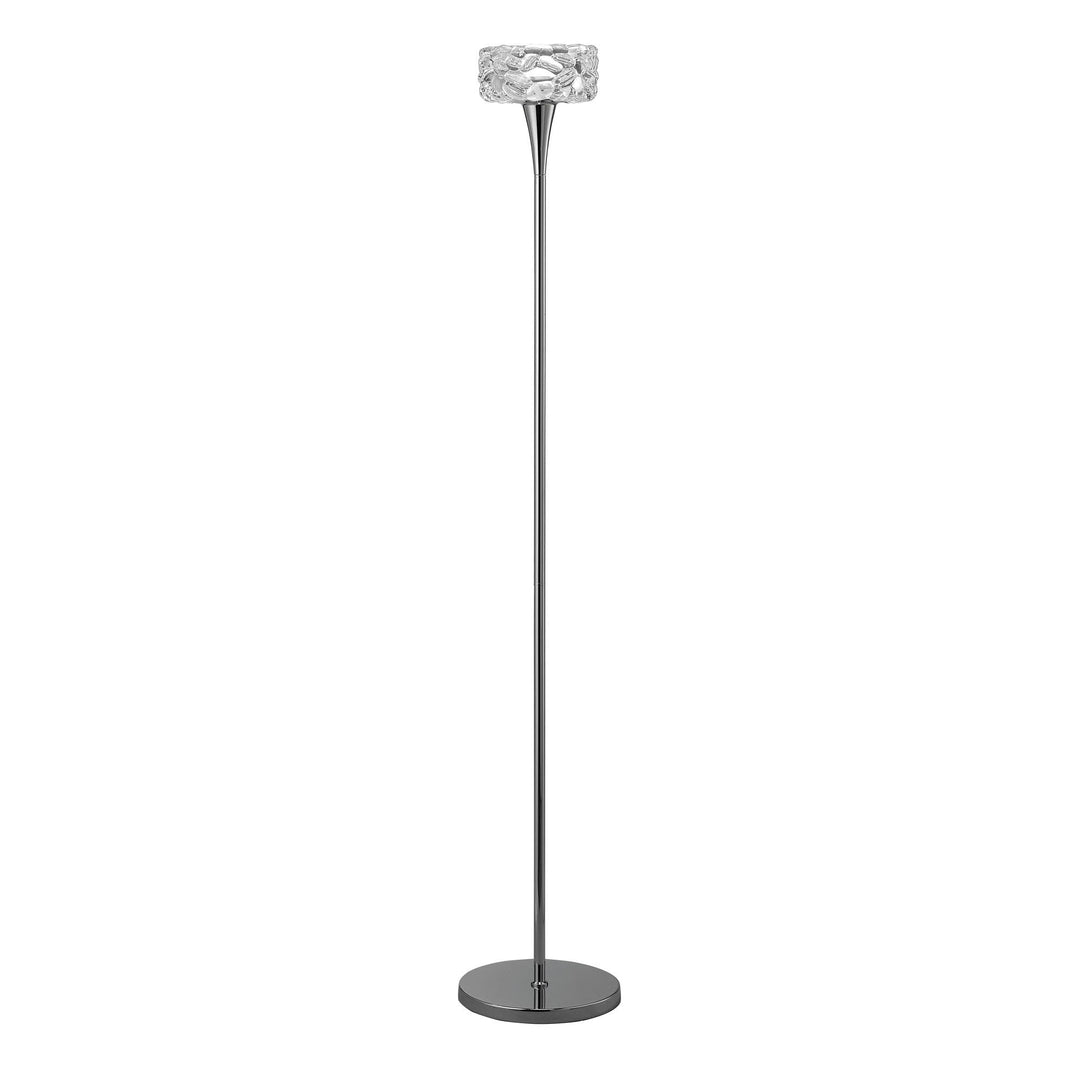 Mantra M3939 O2 Floor Lamp 1 Light Polished Chrome