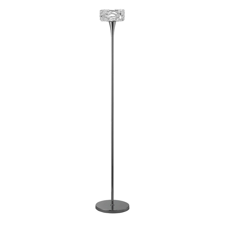 Mantra M3939 O2 Floor Lamp 1 Light Polished Chrome