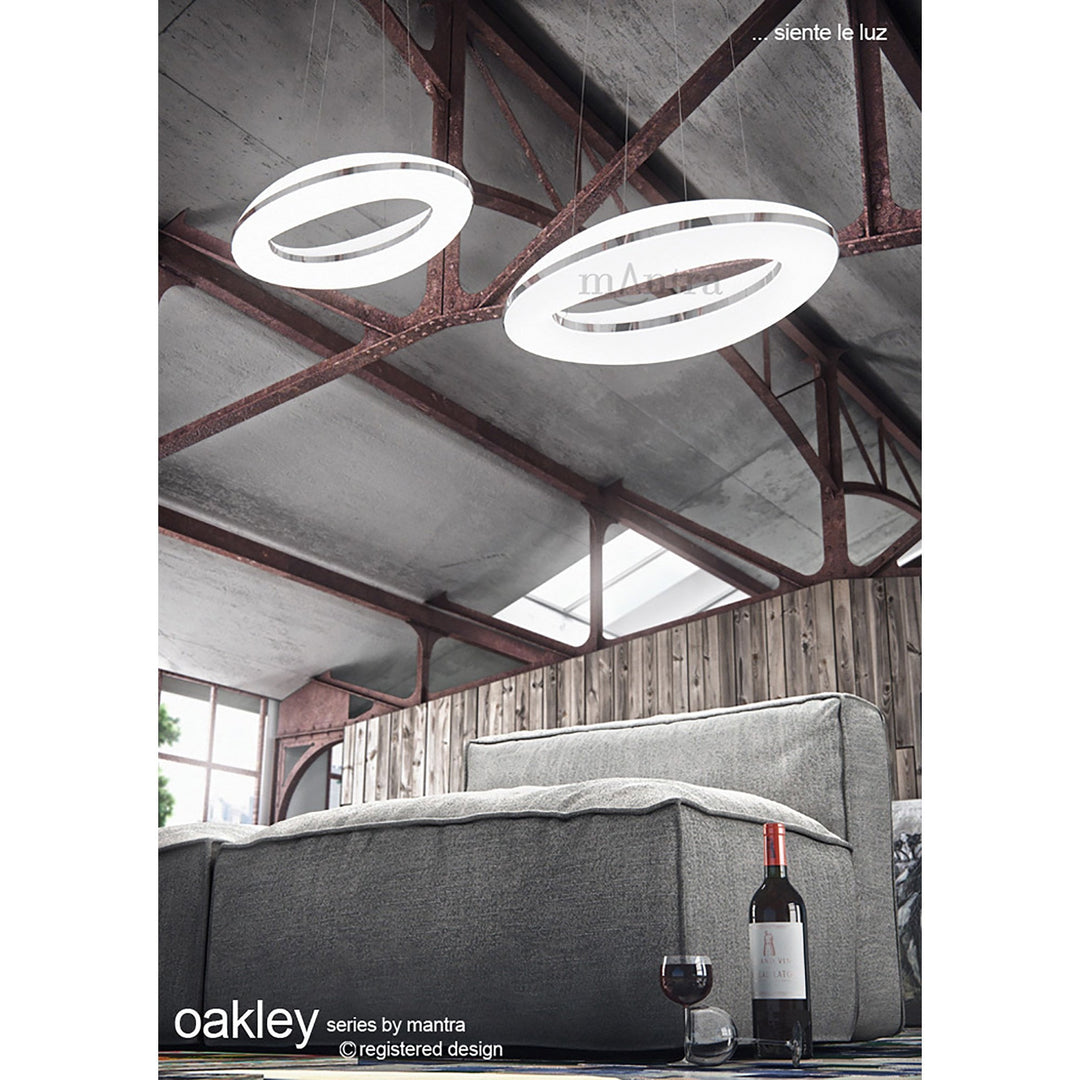 Mantra M4900 Oakley Pendant LED Polished Chrome