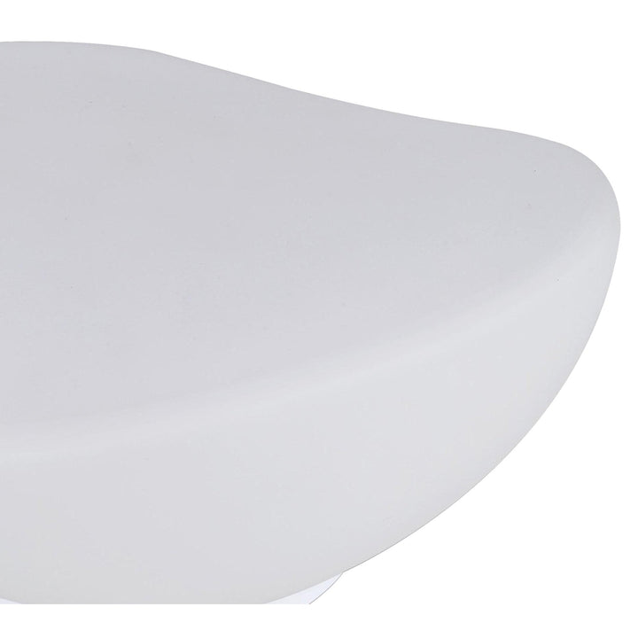 Mantra M4898 Opal Table Lamp 1 Light Frosted White Glass