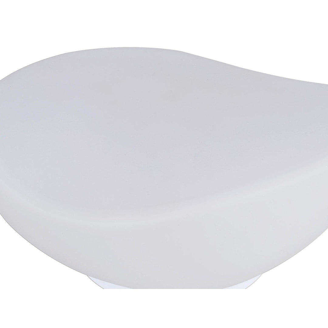 Mantra M4898 Opal Table Lamp 1 Light Frosted White Glass