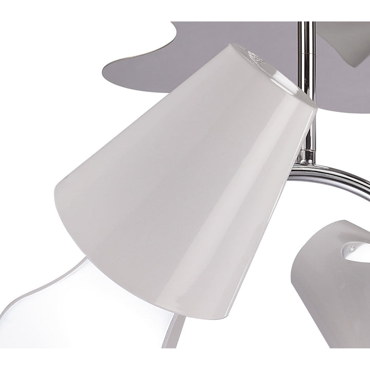 Mantra M1545 Ora Ceiling 4 Light Polished Chrome/white