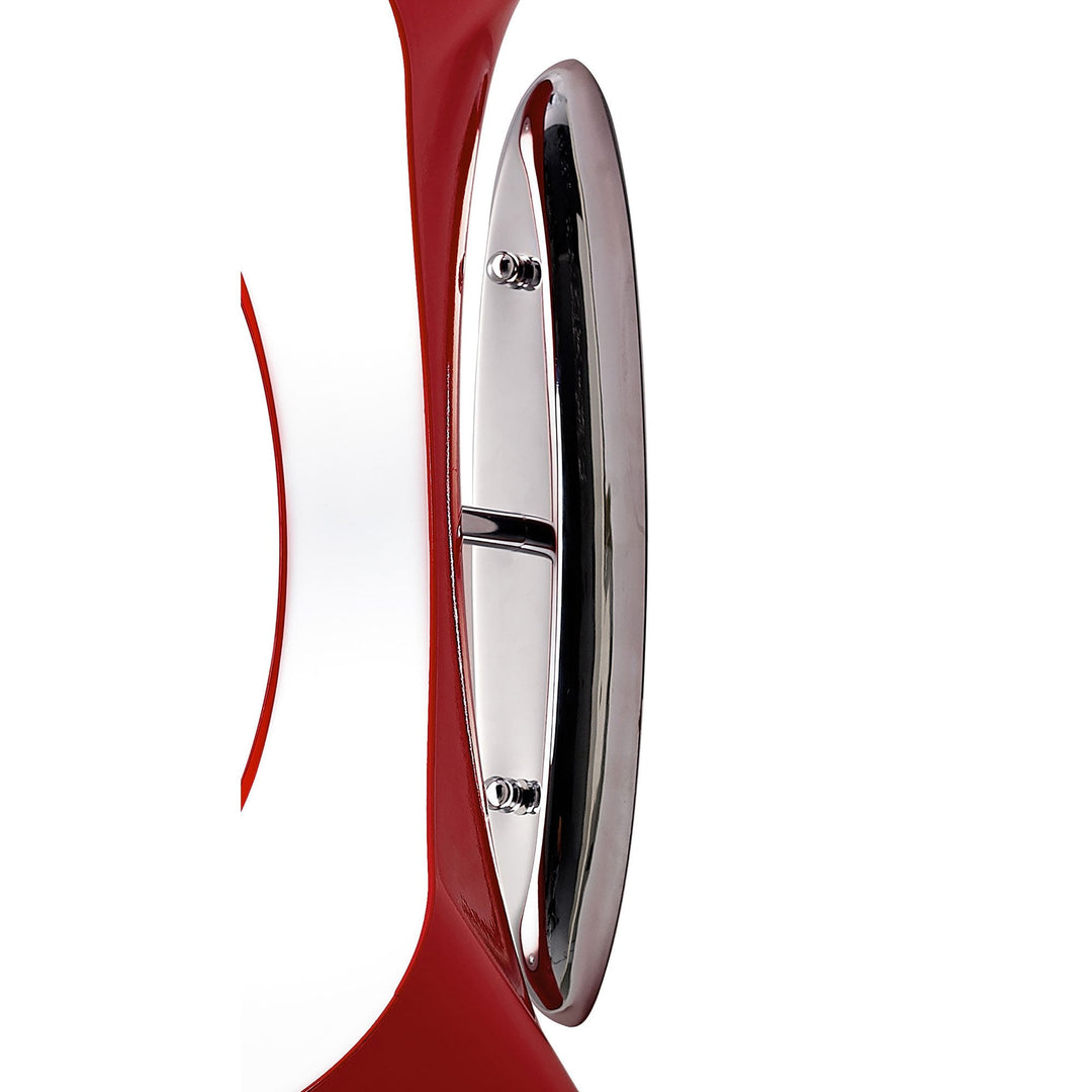 Mantra M1564 Ora Wall Lamp 2 Light Polished Chrome/red