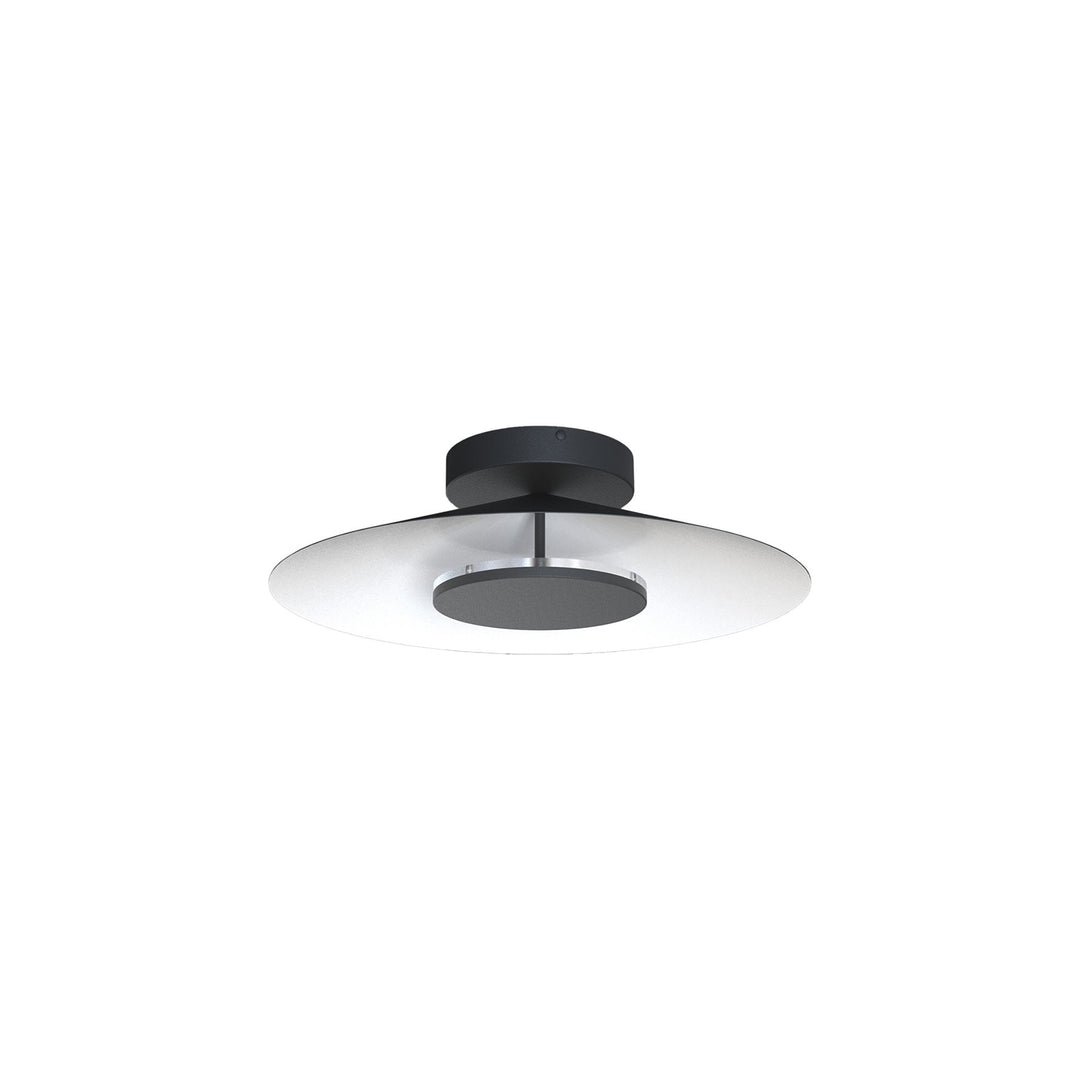 Mantra M8122 Orion Ceiling 25cm Round 8W LED White/Black