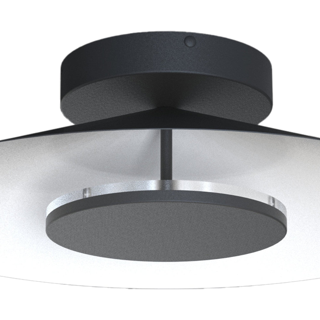 Mantra M8122 Orion Ceiling 25cm Round 8W LED White/Black