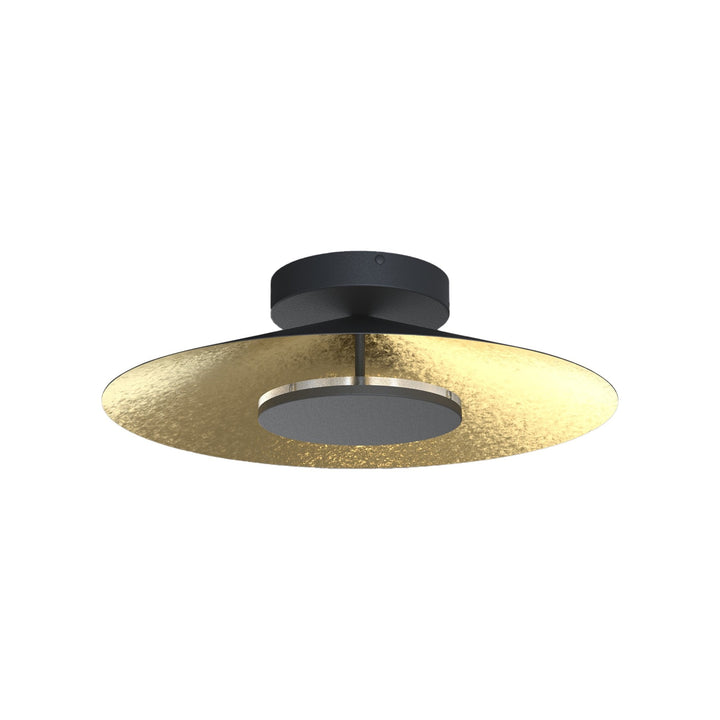 Mantra M8130 Orion Ceiling 55cm Round 24W LED Gold Leaf/Black