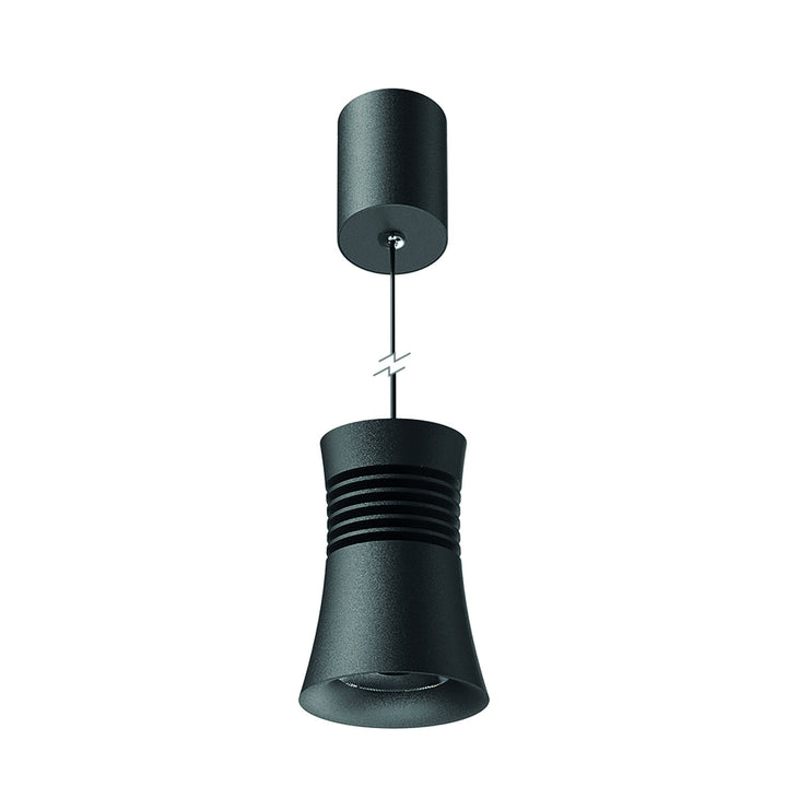 Mantra M7787 Pagoda Pendant 12.5W LED Black