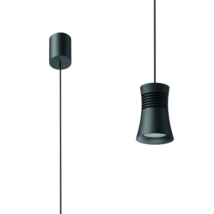 Mantra M7791 Pagoda Pendant 1 Light Black