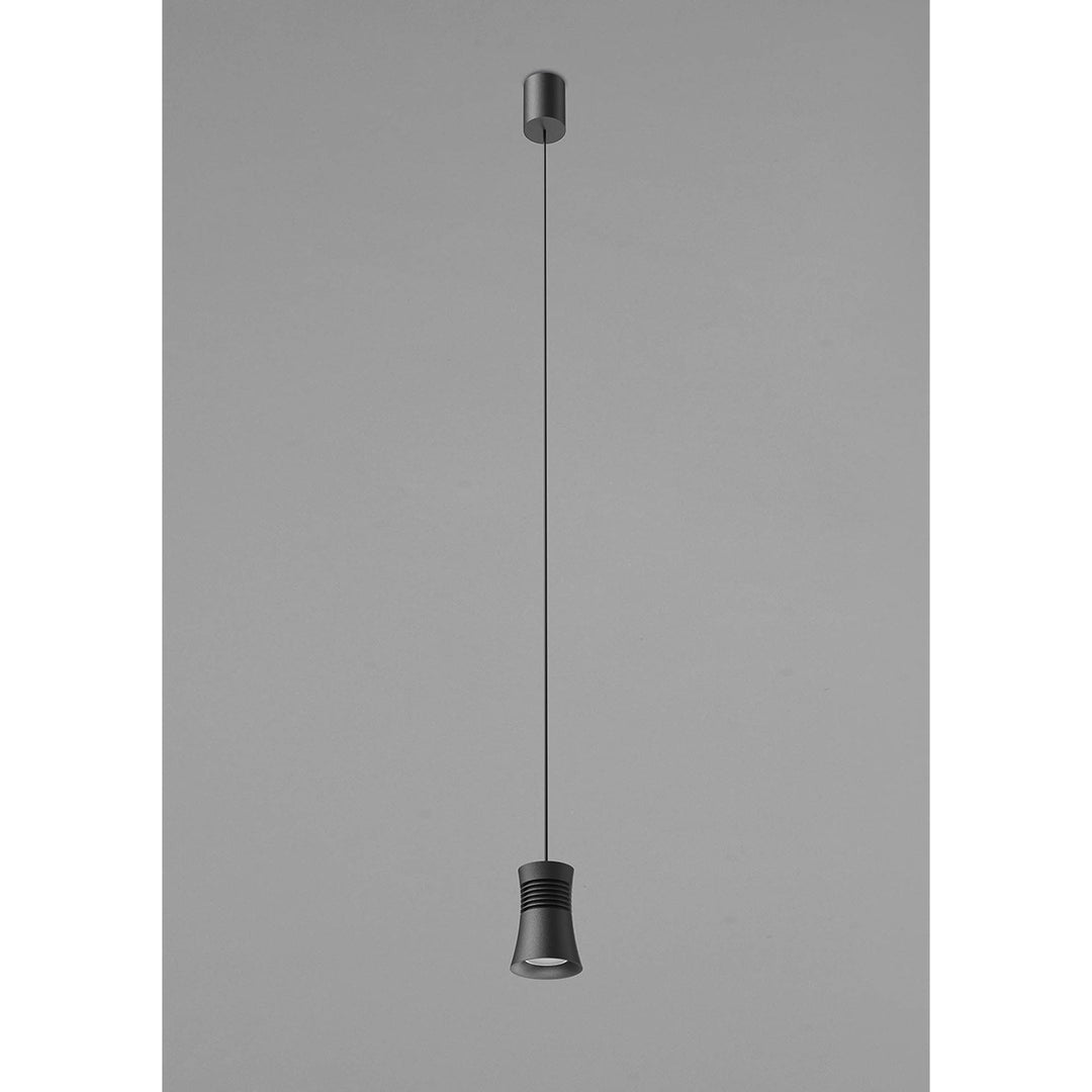 Mantra M7791 Pagoda Pendant 1 Light Black