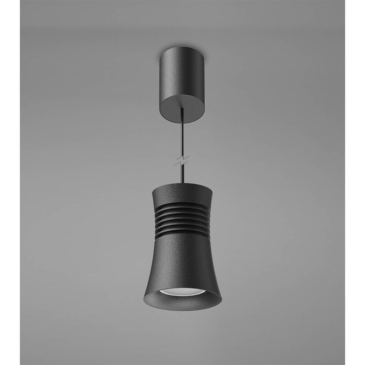 Mantra M7791 Pagoda Pendant 1 Light Black