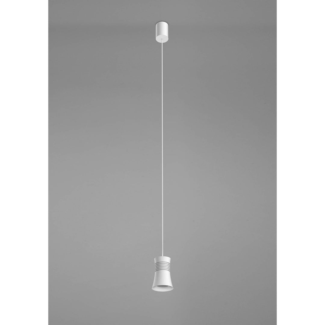 Mantra M7790 Pagoda Pendant 1 Light White