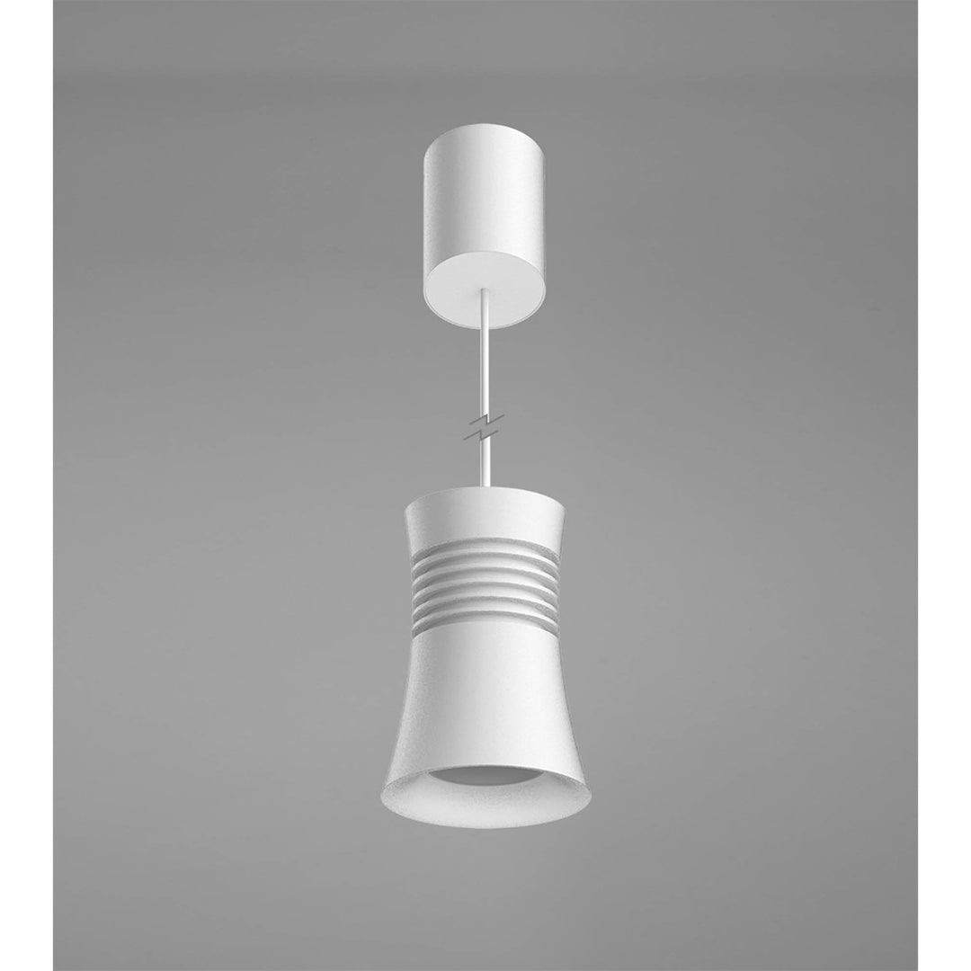 Mantra M7790 Pagoda Pendant 1 Light White