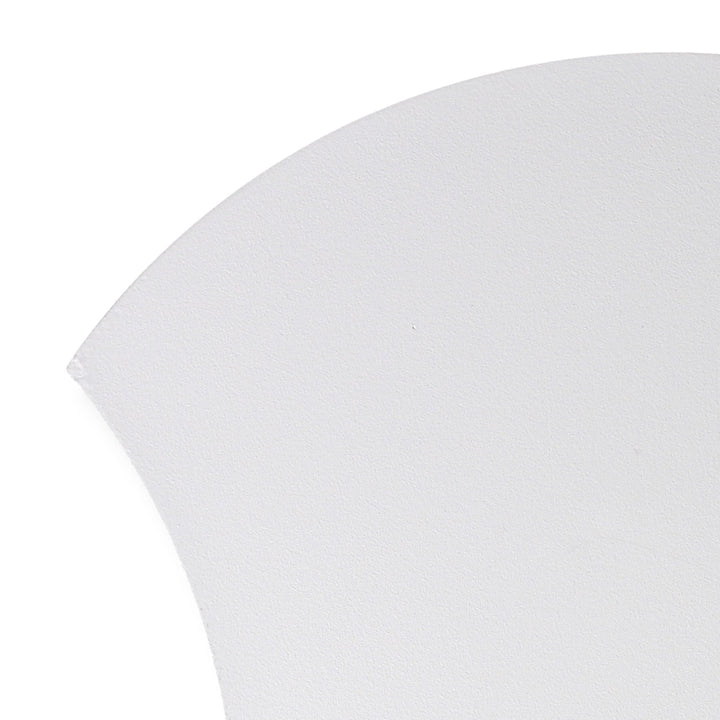 Mantra M5511 Petaca Wall Lamp 25cm Round 8W LED Matt White/Acrylic