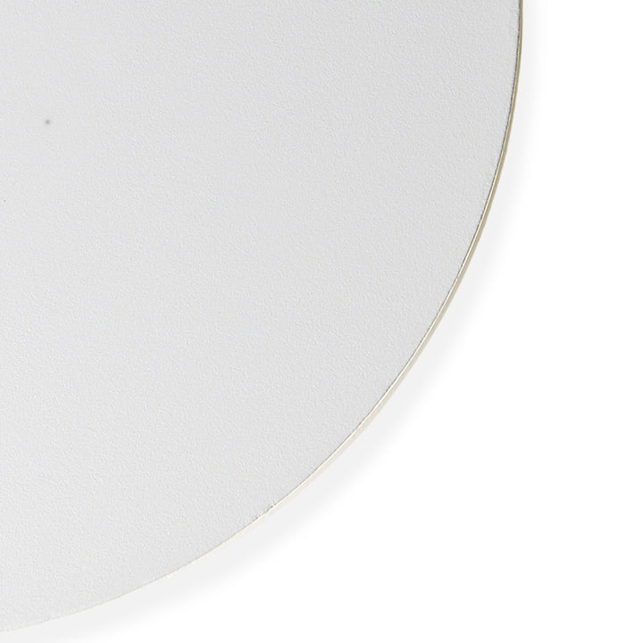 Mantra M5511 Petaca Wall Lamp 25cm Round 8W LED Matt White/Acrylic