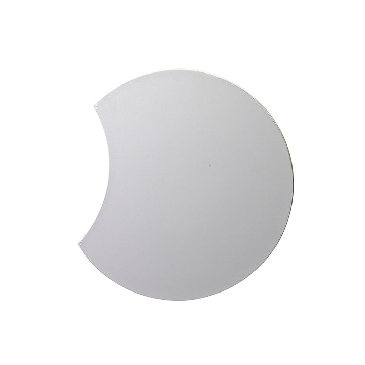 Mantra M6043 Petaca Wall Lamp 27cm Round 16W LED Matt White / Acrylic