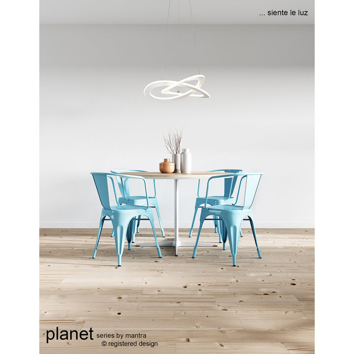 Mantra M7150 Planet Pendant 40W LED White