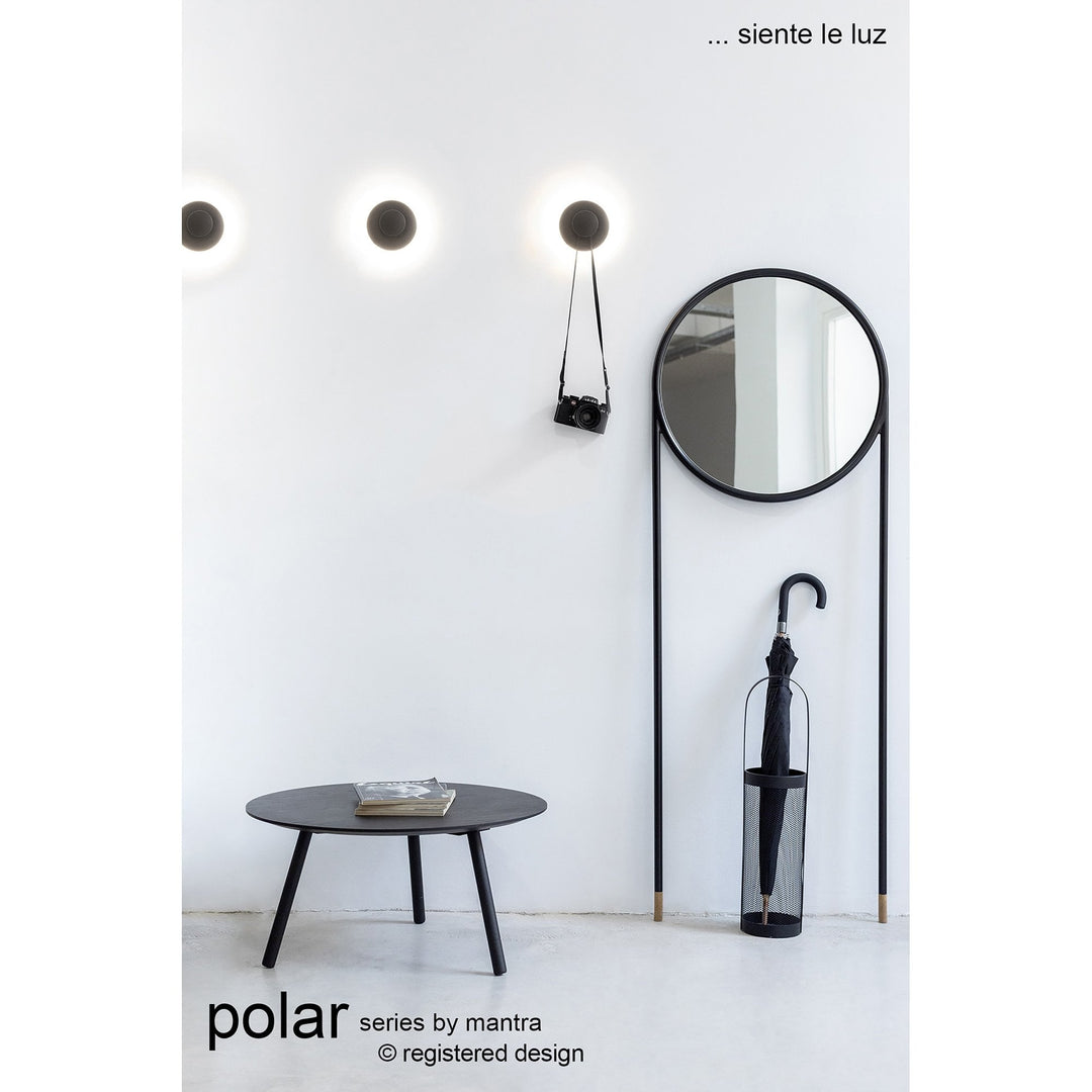 Mantra M7240 Polar Wall Lamp Coat Rack 6W LED White