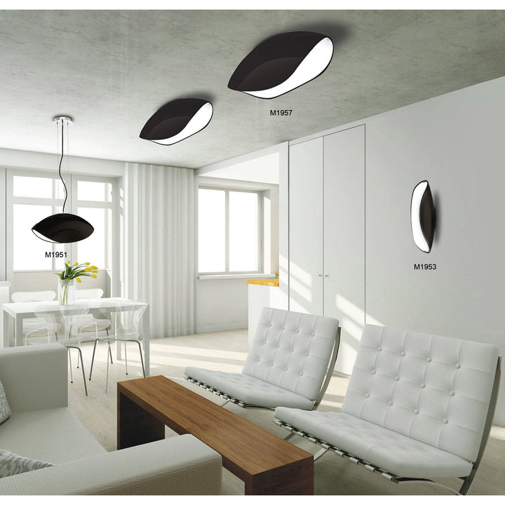 Mantra M1953 Pasion Wall Lamp 2 Light Black