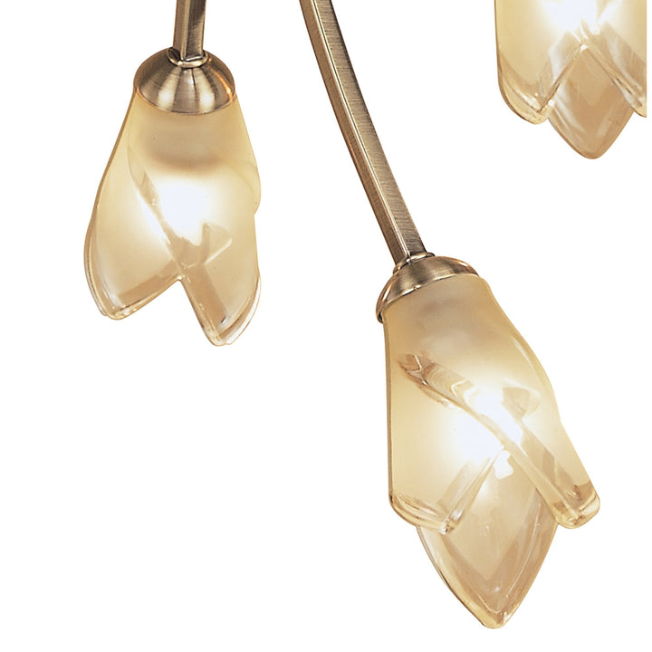 Mantra M0189AB Pietra Ceiling 3 Light G9 Antique Brass